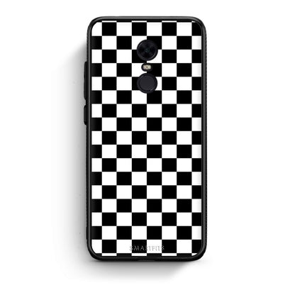 4 - Xiaomi Redmi 5 Plus Squares Geometric case, cover, bumper