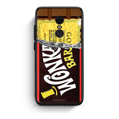 Xiaomi Redmi 5 Plus Golden Ticket θήκη από τη Smartfits με σχέδιο στο πίσω μέρος και μαύρο περίβλημα | Smartphone case with colorful back and black bezels by Smartfits