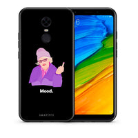 Thumbnail for Θήκη Xiaomi Redmi 5 Plus Grandma Mood Black από τη Smartfits με σχέδιο στο πίσω μέρος και μαύρο περίβλημα | Xiaomi Redmi 5 Plus Grandma Mood Black case with colorful back and black bezels