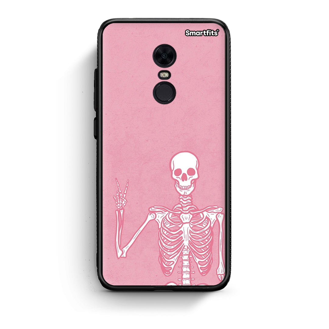 Xiaomi Redmi 5 Plus Halloween Motivation Θήκη από τη Smartfits με σχέδιο στο πίσω μέρος και μαύρο περίβλημα | Smartphone case with colorful back and black bezels by Smartfits
