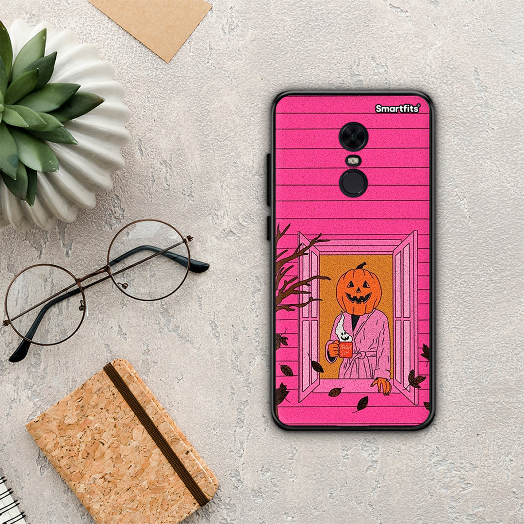 Halloween Pumpkin Lady - Xiaomi Redmi 5 Plus θήκη