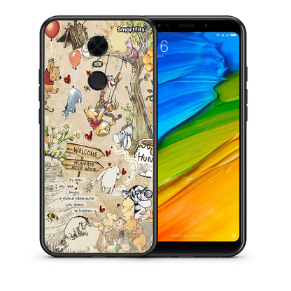 Θήκη Xiaomi Redmi 5 Plus Happy Friends από τη Smartfits με σχέδιο στο πίσω μέρος και μαύρο περίβλημα | Xiaomi Redmi 5 Plus Happy Friends case with colorful back and black bezels