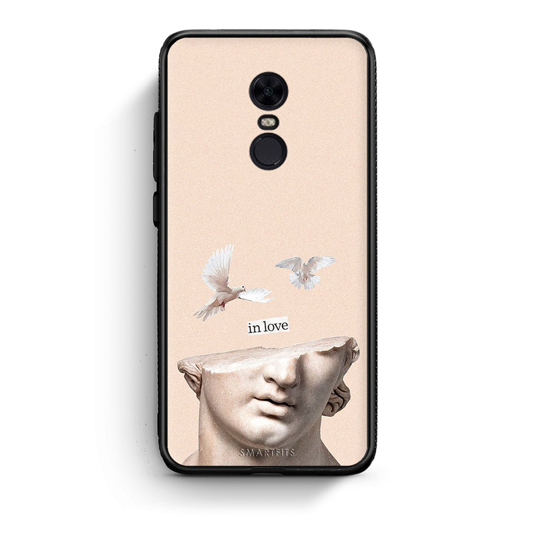 Xiaomi Redmi 5 Plus In Love θήκη από τη Smartfits με σχέδιο στο πίσω μέρος και μαύρο περίβλημα | Smartphone case with colorful back and black bezels by Smartfits
