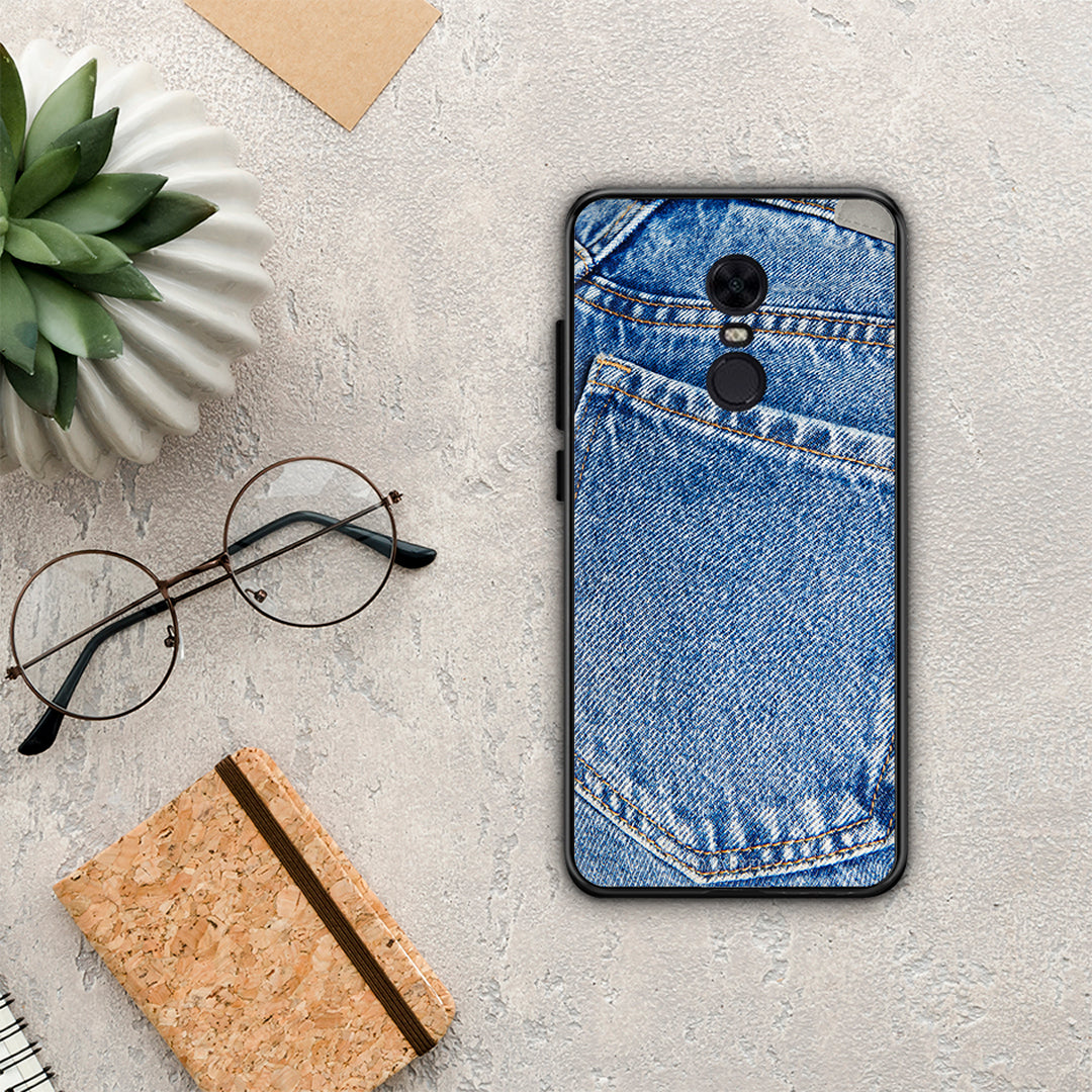 Jeans Pocket - Xiaomi Redmi 5 Plus θήκη