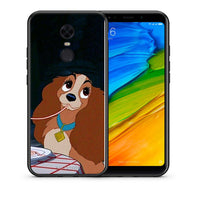 Thumbnail for Θήκη Αγίου Βαλεντίνου Xiaomi Redmi 5 Plus Lady And Tramp 2 από τη Smartfits με σχέδιο στο πίσω μέρος και μαύρο περίβλημα | Xiaomi Redmi 5 Plus Lady And Tramp 2 case with colorful back and black bezels