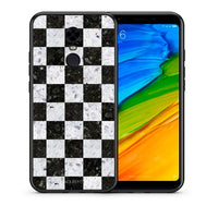 Thumbnail for Θήκη Xiaomi Redmi 5 Plus Square Geometric Marble από τη Smartfits με σχέδιο στο πίσω μέρος και μαύρο περίβλημα | Xiaomi Redmi 5 Plus Square Geometric Marble case with colorful back and black bezels