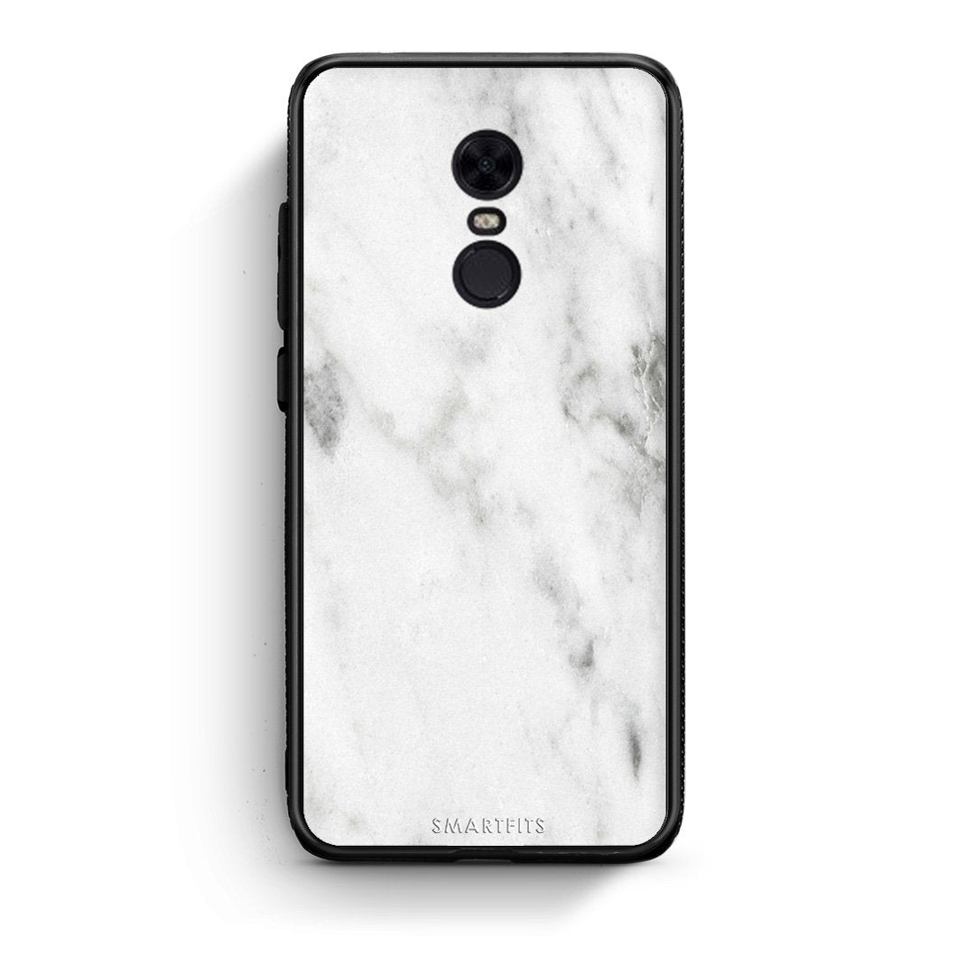 2 - Xiaomi Redmi 5 Plus  White marble case, cover, bumper