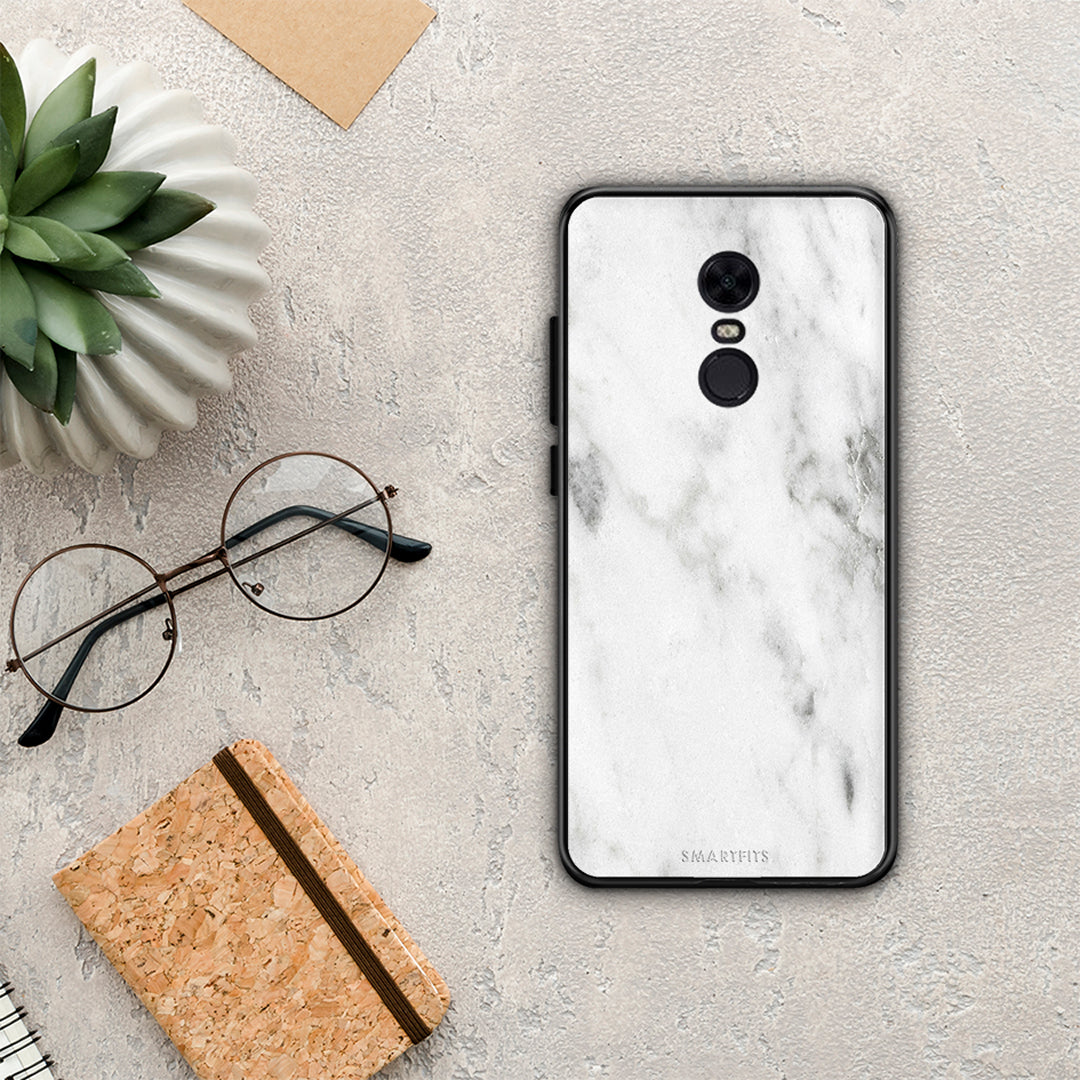 Marble White - Xiaomi Redmi 5 Plus θήκη
