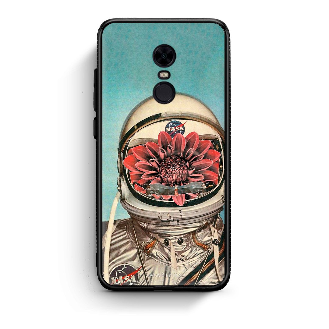 Xiaomi Redmi 5 Plus Nasa Bloom θήκη από τη Smartfits με σχέδιο στο πίσω μέρος και μαύρο περίβλημα | Smartphone case with colorful back and black bezels by Smartfits