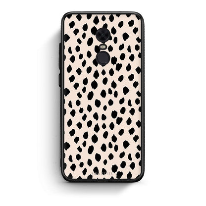 Xiaomi Redmi 5 Plus New Polka Dots θήκη από τη Smartfits με σχέδιο στο πίσω μέρος και μαύρο περίβλημα | Smartphone case with colorful back and black bezels by Smartfits