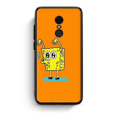 Xiaomi Redmi 5 Plus No Money 2 Θήκη Αγίου Βαλεντίνου από τη Smartfits με σχέδιο στο πίσω μέρος και μαύρο περίβλημα | Smartphone case with colorful back and black bezels by Smartfits