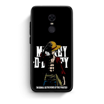 Xiaomi Redmi 5 Plus Pirate King θήκη από τη Smartfits με σχέδιο στο πίσω μέρος και μαύρο περίβλημα | Smartphone case with colorful back and black bezels by Smartfits