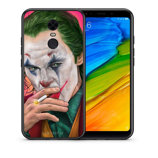 Θήκη Xiaomi Redmi 5 Plus JokesOnU PopArt από τη Smartfits με σχέδιο στο πίσω μέρος και μαύρο περίβλημα | Xiaomi Redmi 5 Plus JokesOnU PopArt case with colorful back and black bezels