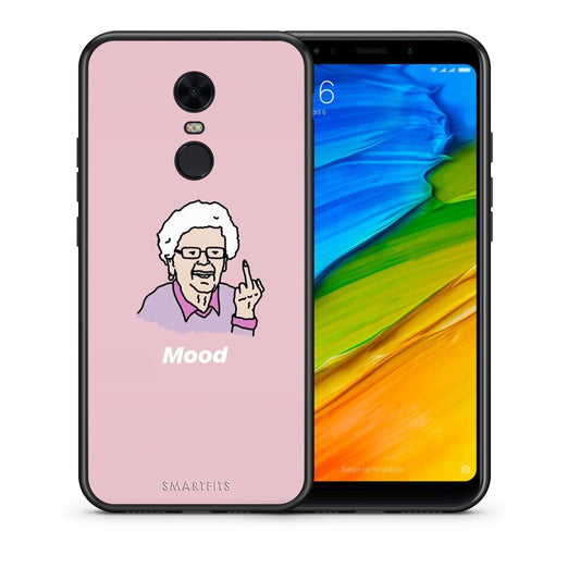 Θήκη Xiaomi Redmi 5 Plus Mood PopArt από τη Smartfits με σχέδιο στο πίσω μέρος και μαύρο περίβλημα | Xiaomi Redmi 5 Plus Mood PopArt case with colorful back and black bezels