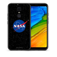 Thumbnail for Θήκη Xiaomi Redmi 5 Plus NASA PopArt από τη Smartfits με σχέδιο στο πίσω μέρος και μαύρο περίβλημα | Xiaomi Redmi 5 Plus NASA PopArt case with colorful back and black bezels