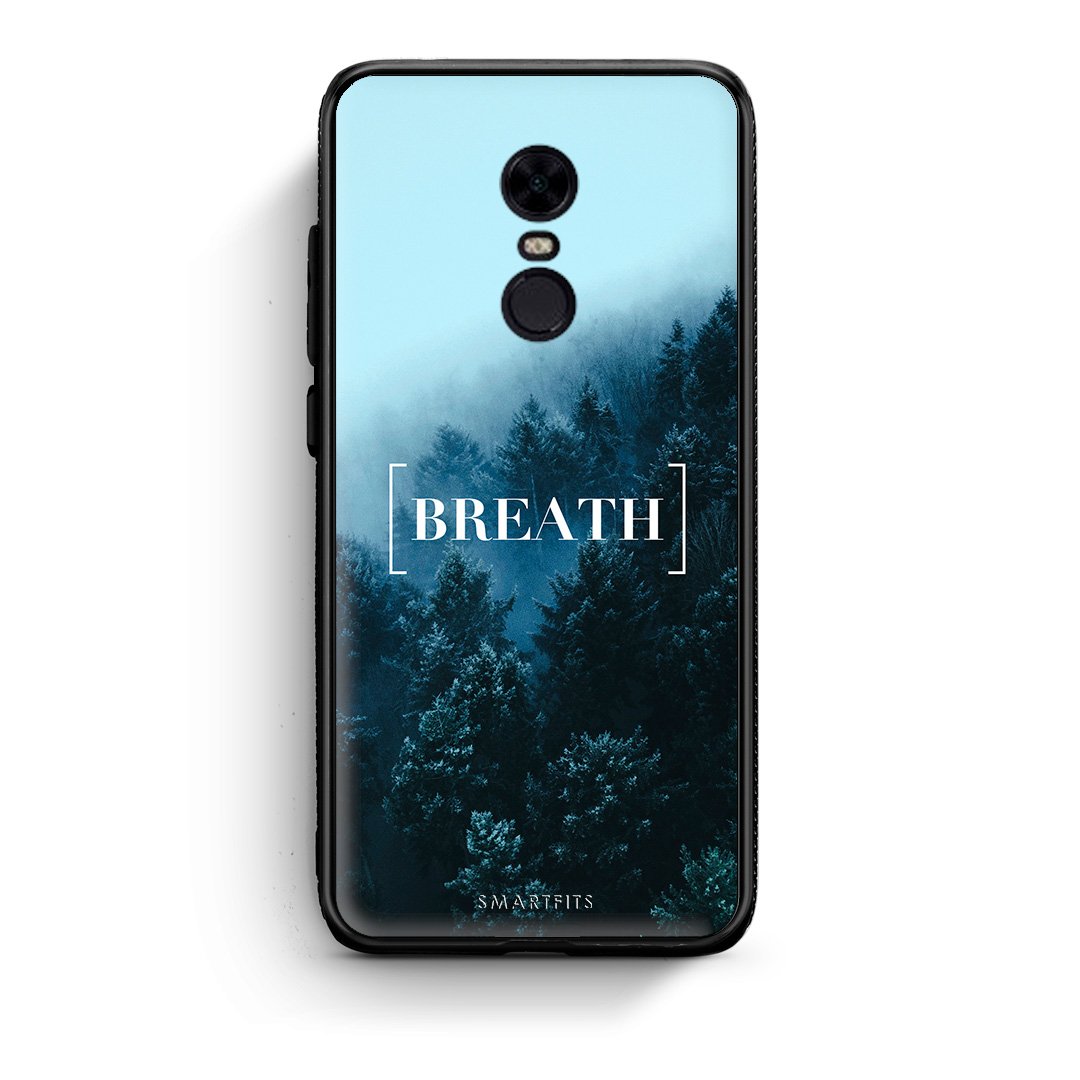 4 - Xiaomi Redmi 5 Plus Breath Quote case, cover, bumper