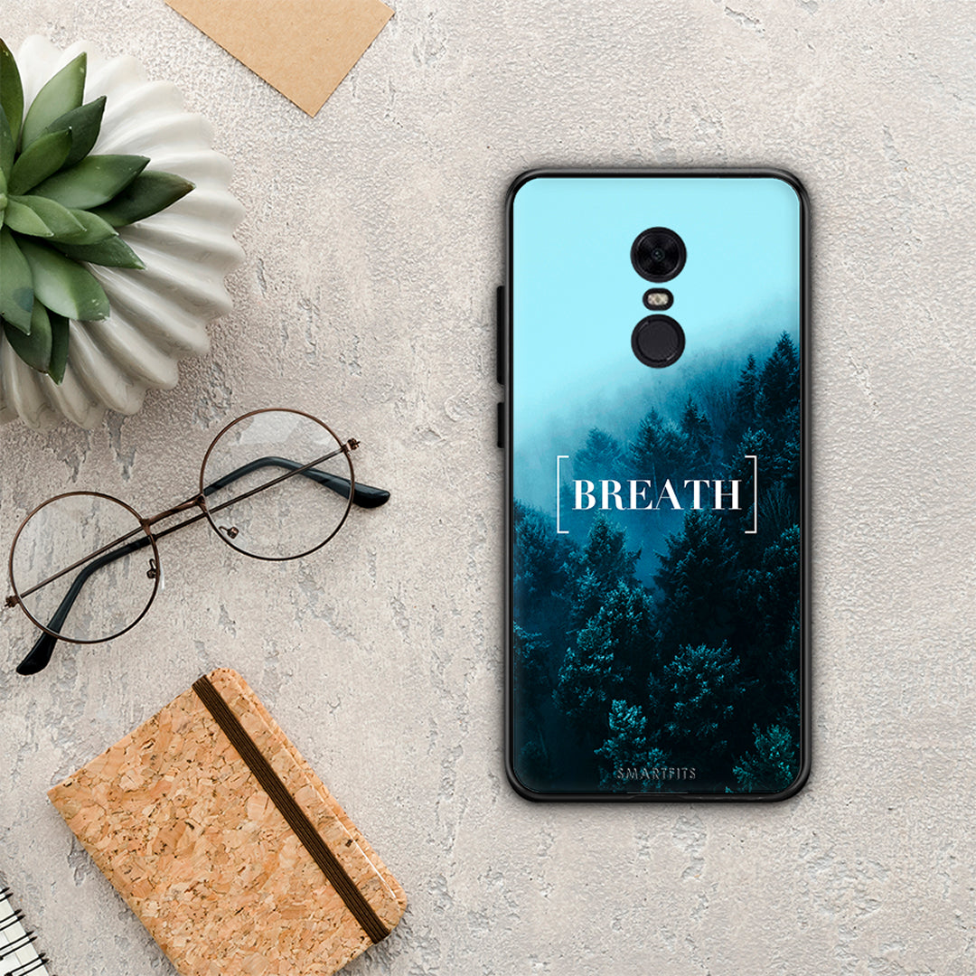 Quote Breath - Xiaomi Redmi 5 Plus θήκη