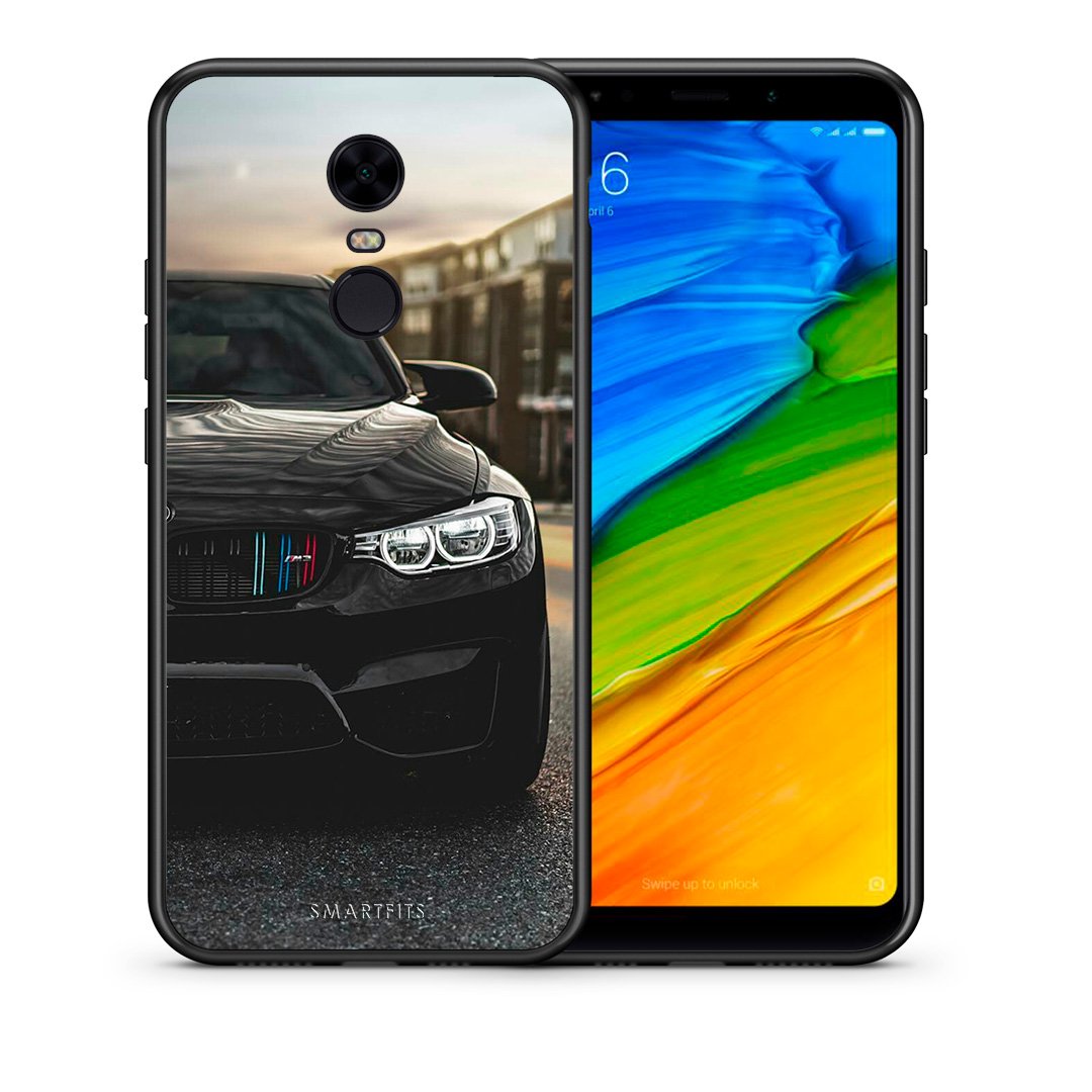 Θήκη Xiaomi Redmi 5 Plus M3 Racing από τη Smartfits με σχέδιο στο πίσω μέρος και μαύρο περίβλημα | Xiaomi Redmi 5 Plus M3 Racing case with colorful back and black bezels