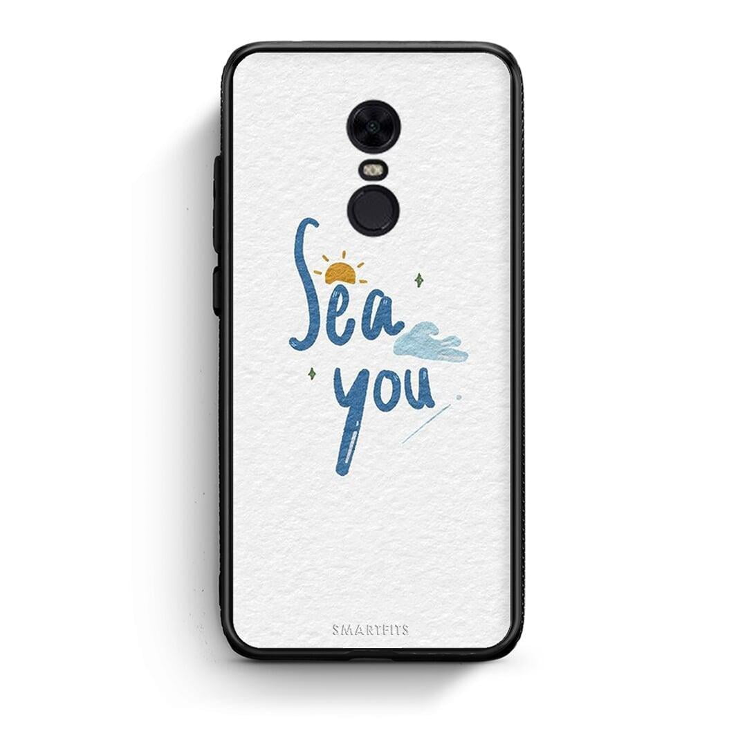 Xiaomi Redmi 5 Plus Sea You Θήκη από τη Smartfits με σχέδιο στο πίσω μέρος και μαύρο περίβλημα | Smartphone case with colorful back and black bezels by Smartfits