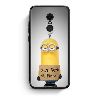 4 - Xiaomi Redmi 5 Plus Minion Text case, cover, bumper