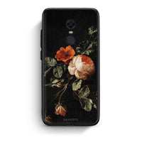 Thumbnail for Xiaomi Redmi 5 Plus Vintage Roses θήκη από τη Smartfits με σχέδιο στο πίσω μέρος και μαύρο περίβλημα | Smartphone case with colorful back and black bezels by Smartfits