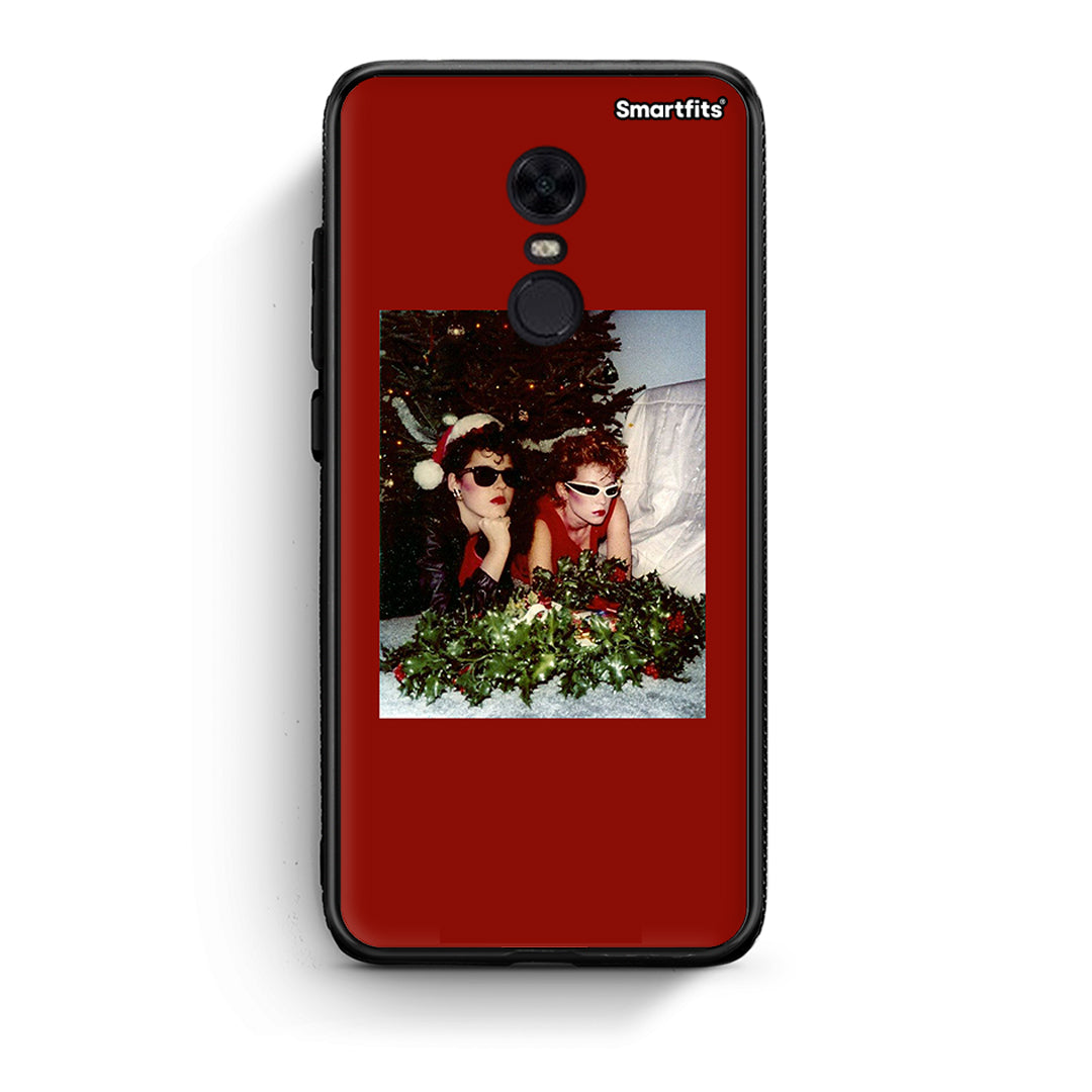 Xiaomi Redmi 5 Plus Waiting For Xmas θήκη από τη Smartfits με σχέδιο στο πίσω μέρος και μαύρο περίβλημα | Smartphone case with colorful back and black bezels by Smartfits