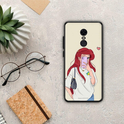 Walking Mermaid - Xiaomi Redmi 5 Plus θήκη