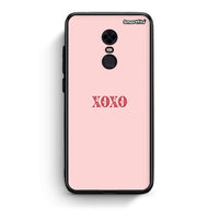 Thumbnail for Xiaomi Redmi 5 Plus XOXO Love θήκη από τη Smartfits με σχέδιο στο πίσω μέρος και μαύρο περίβλημα | Smartphone case with colorful back and black bezels by Smartfits