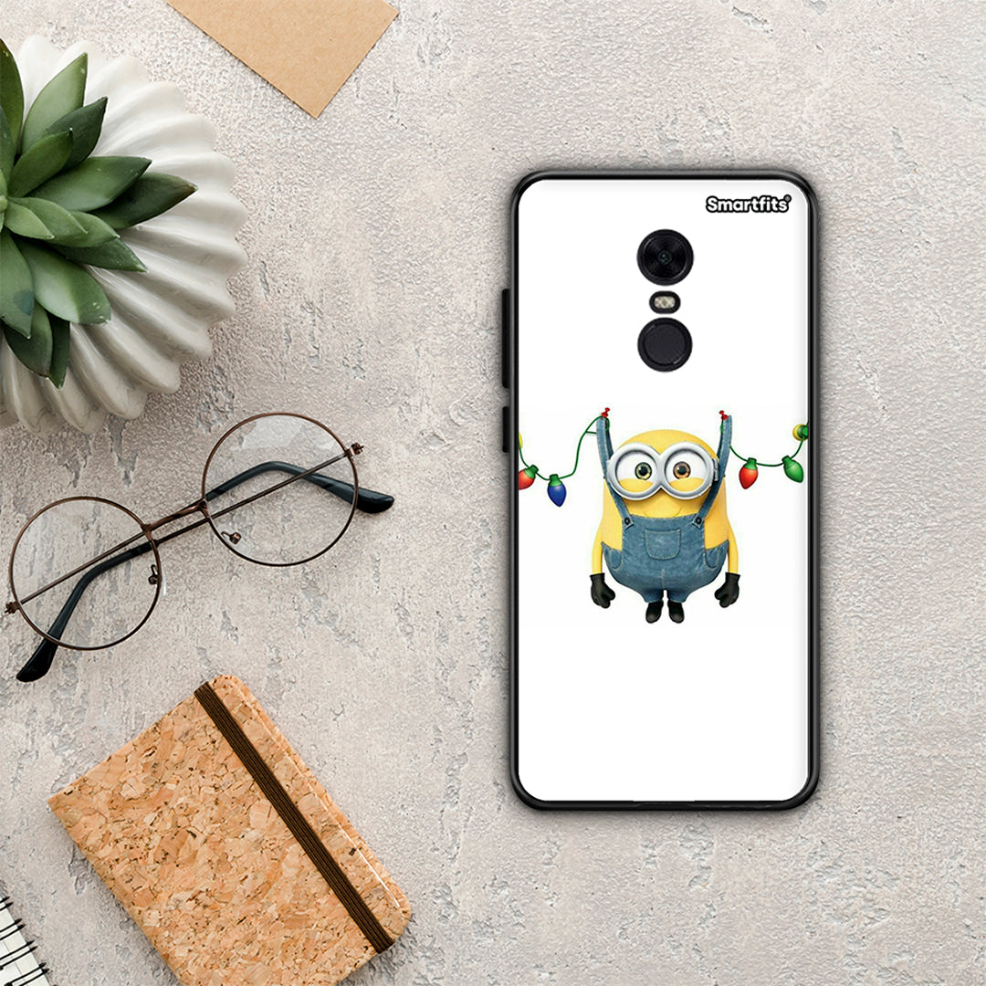 Xmas Minion Lights - Xiaomi Redmi 5 Plus θήκη