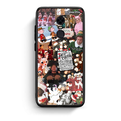 Xiaomi Redmi 5 Plus Xmas Movies θήκη από τη Smartfits με σχέδιο στο πίσω μέρος και μαύρο περίβλημα | Smartphone case with colorful back and black bezels by Smartfits