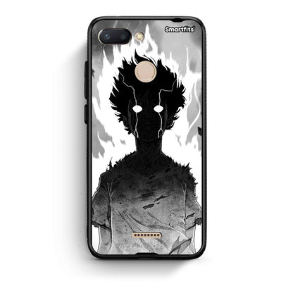 Xiaomi Redmi 6 Anime Boy Θήκη από τη Smartfits με σχέδιο στο πίσω μέρος και μαύρο περίβλημα | Smartphone case with colorful back and black bezels by Smartfits