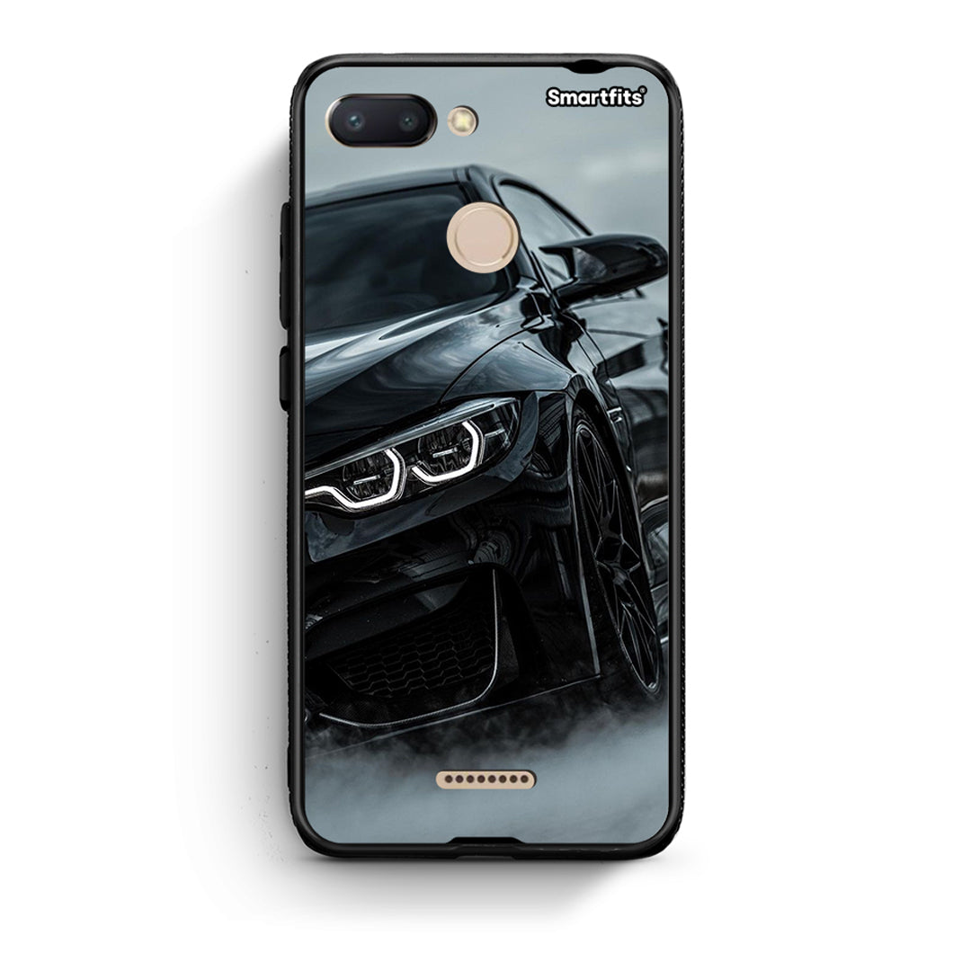 Xiaomi Redmi 6 Black BMW θήκη από τη Smartfits με σχέδιο στο πίσω μέρος και μαύρο περίβλημα | Smartphone case with colorful back and black bezels by Smartfits