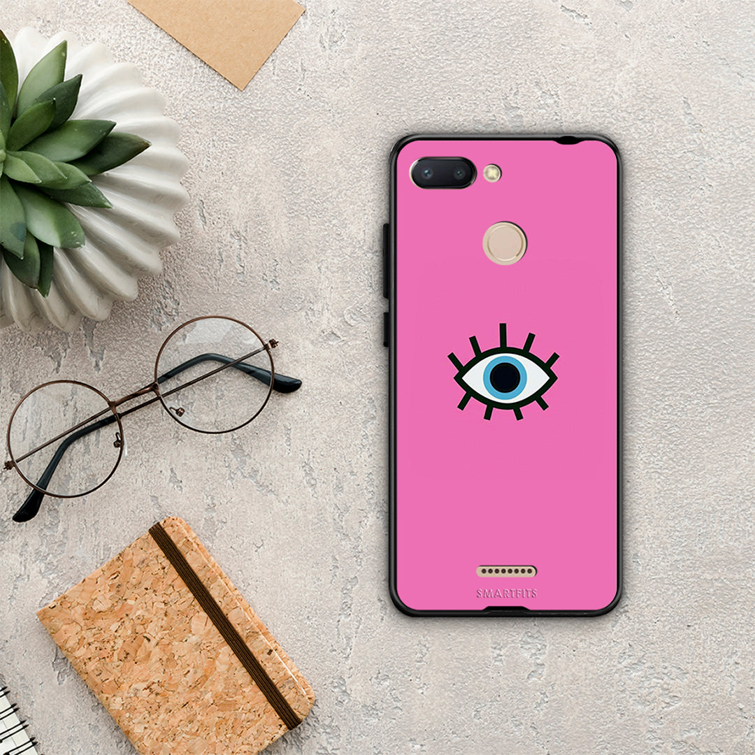 Blue Eye Pink - Xiaomi Redmi 6 θήκη