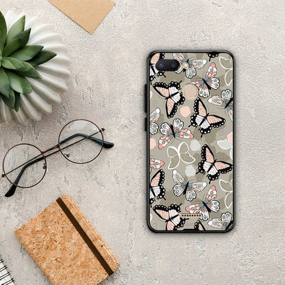 Boho Butterflies - Xiaomi Redmi 6 θήκη