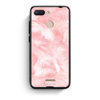 Thumbnail for 33 - Xiaomi Redmi 6  Pink Feather Boho case, cover, bumper