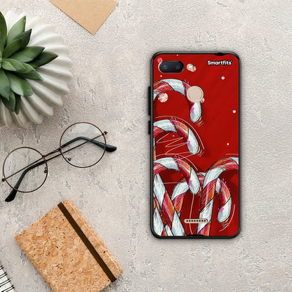 Candy Cane - Xiaomi Redmi 6 θήκη