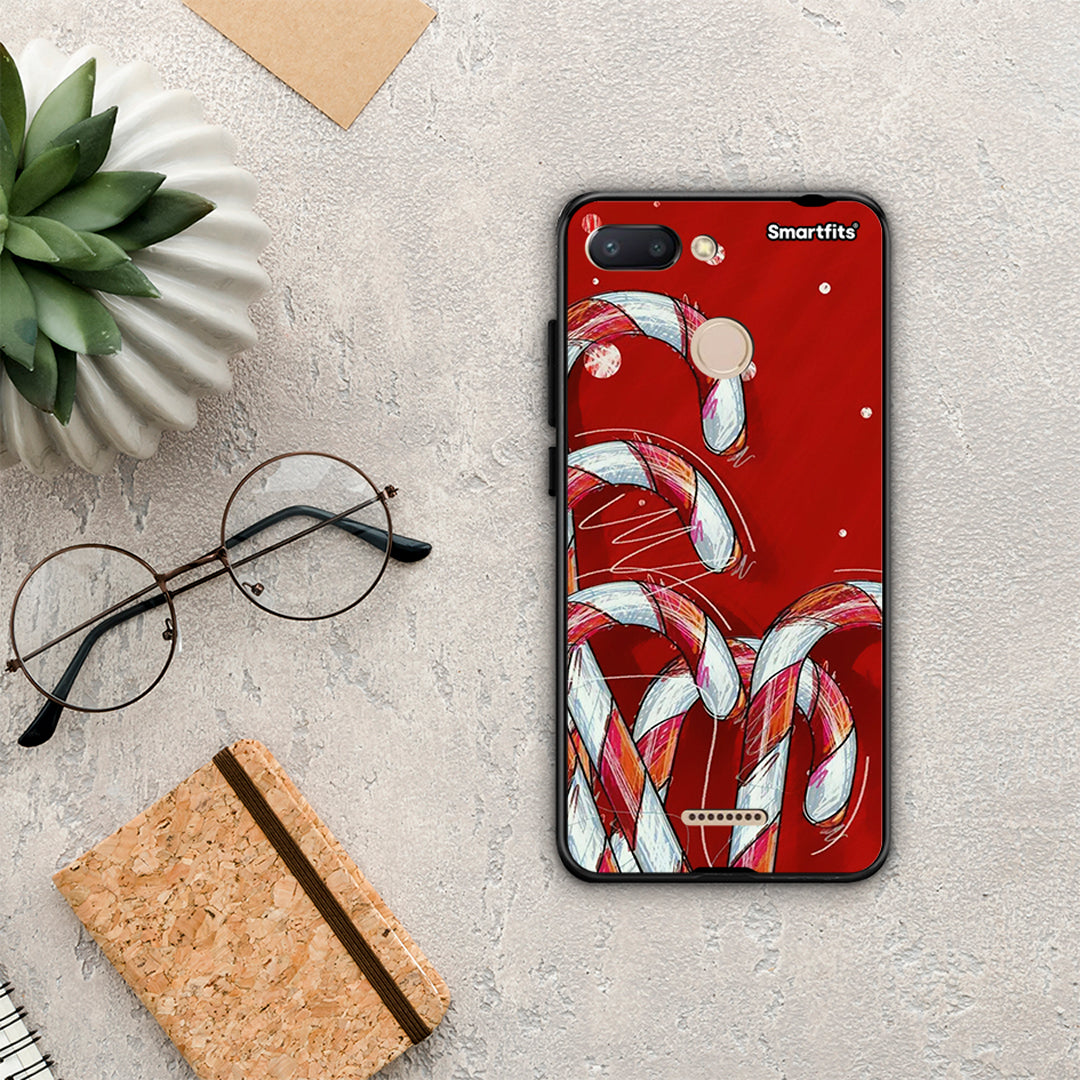 Candy Cane - Xiaomi Redmi 6 θήκη