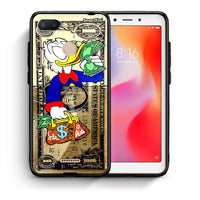 Thumbnail for Θήκη Xiaomi Redmi 6 Duck Money από τη Smartfits με σχέδιο στο πίσω μέρος και μαύρο περίβλημα | Xiaomi Redmi 6 Duck Money case with colorful back and black bezels