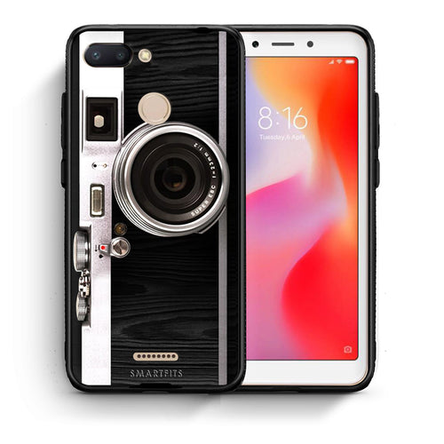 Θήκη Xiaomi Redmi 6 Emily In Paris από τη Smartfits με σχέδιο στο πίσω μέρος και μαύρο περίβλημα | Xiaomi Redmi 6 Emily In Paris case with colorful back and black bezels