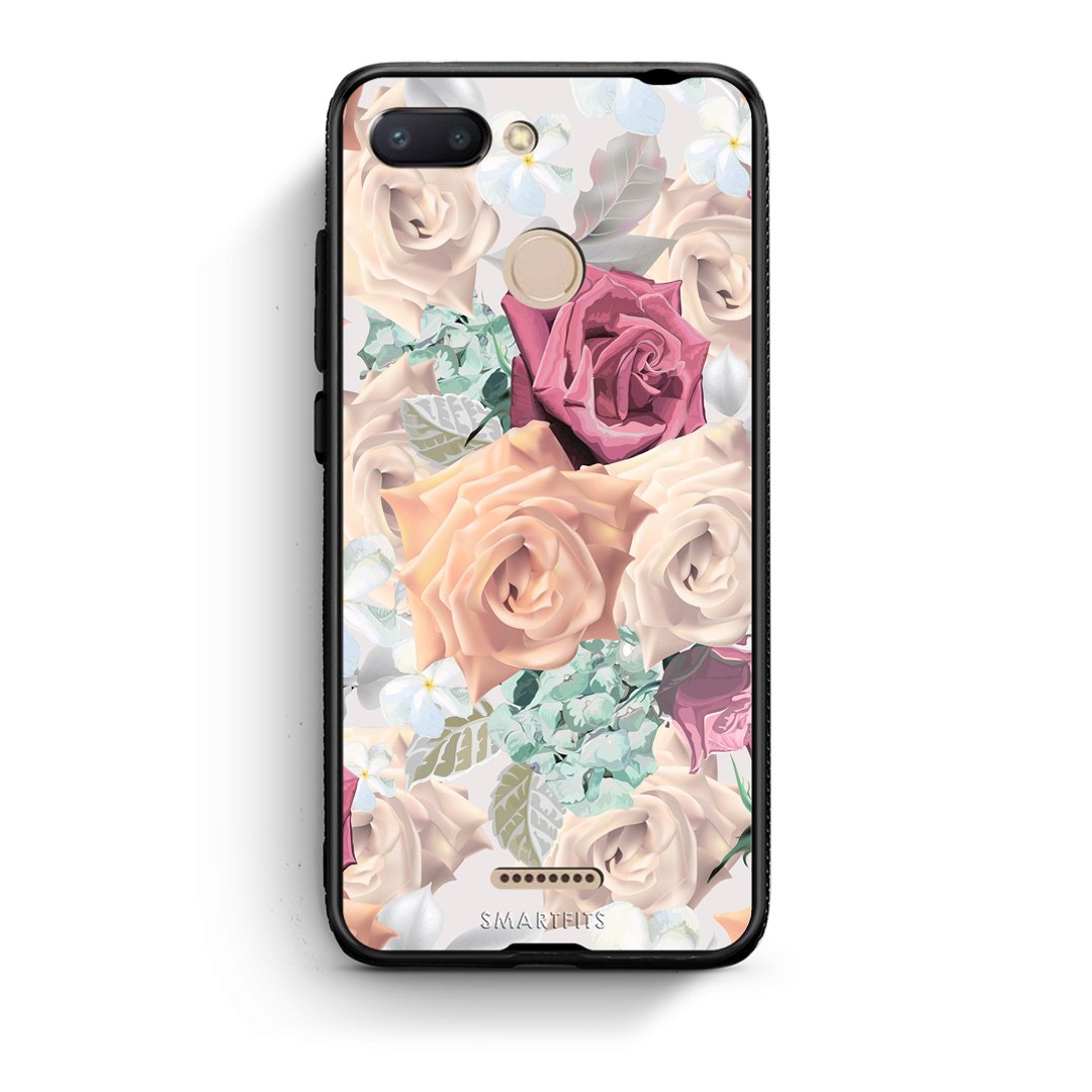 99 - Xiaomi Redmi 6  Bouquet Floral case, cover, bumper