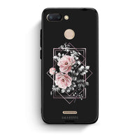 Thumbnail for 4 - Xiaomi Redmi 6 Frame Flower case, cover, bumper