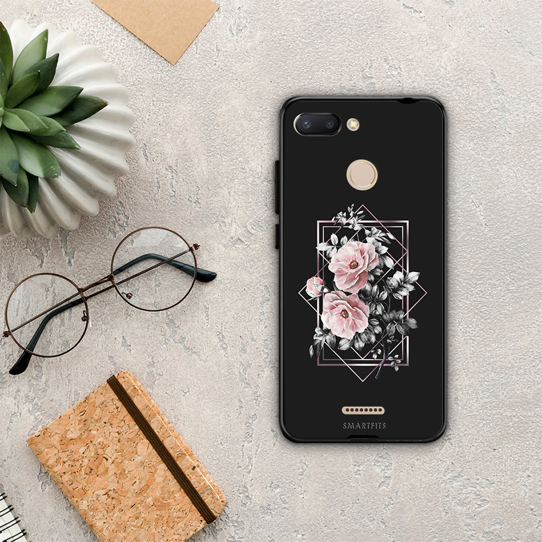 Flower Frame - Xiaomi Redmi 6 θήκη