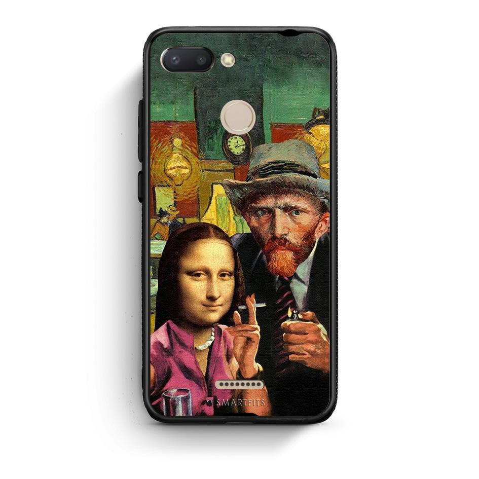 Xiaomi Redmi 6 Funny Art θήκη από τη Smartfits με σχέδιο στο πίσω μέρος και μαύρο περίβλημα | Smartphone case with colorful back and black bezels by Smartfits