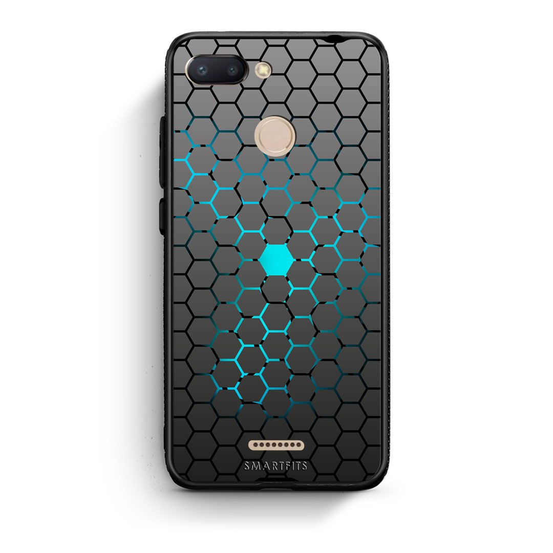 40 - Xiaomi Redmi 6  Hexagonal Geometric case, cover, bumper