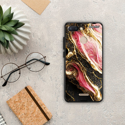 Glamorous Pink Marble - Xiaomi Redmi 6 θήκη