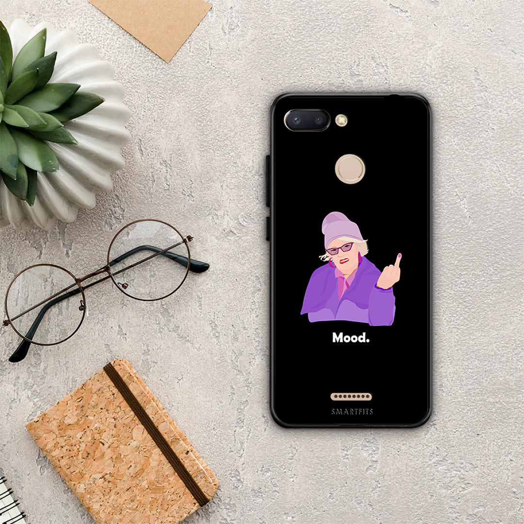 Grandma Mood Black - Xiaomi Redmi 6 θήκη