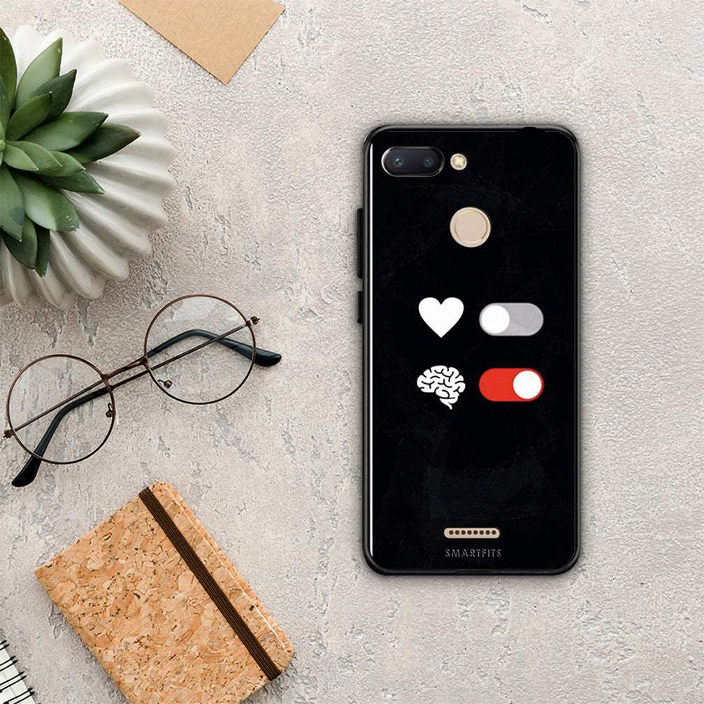 Heart Vs Brain - Xiaomi Redmi 6 θήκη