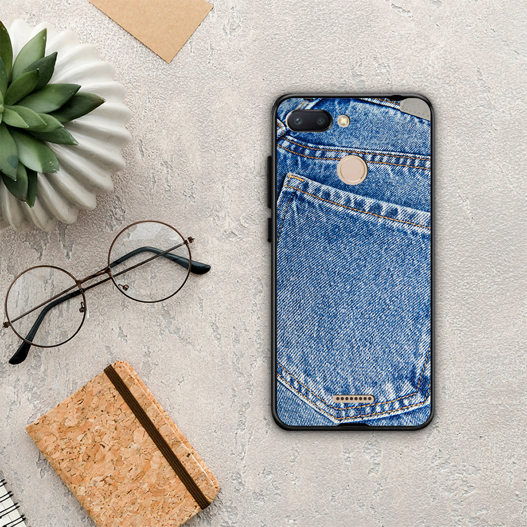 Jeans Pocket - Xiaomi Redmi 6 θήκη