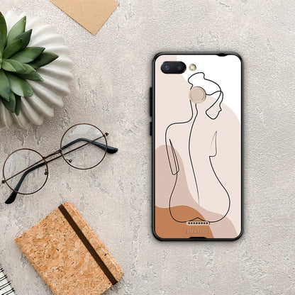 LineArt Woman - Xiaomi Redmi 6 θήκη