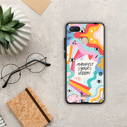 Manifest Your Vision - Xiaomi Redmi 6 θήκη